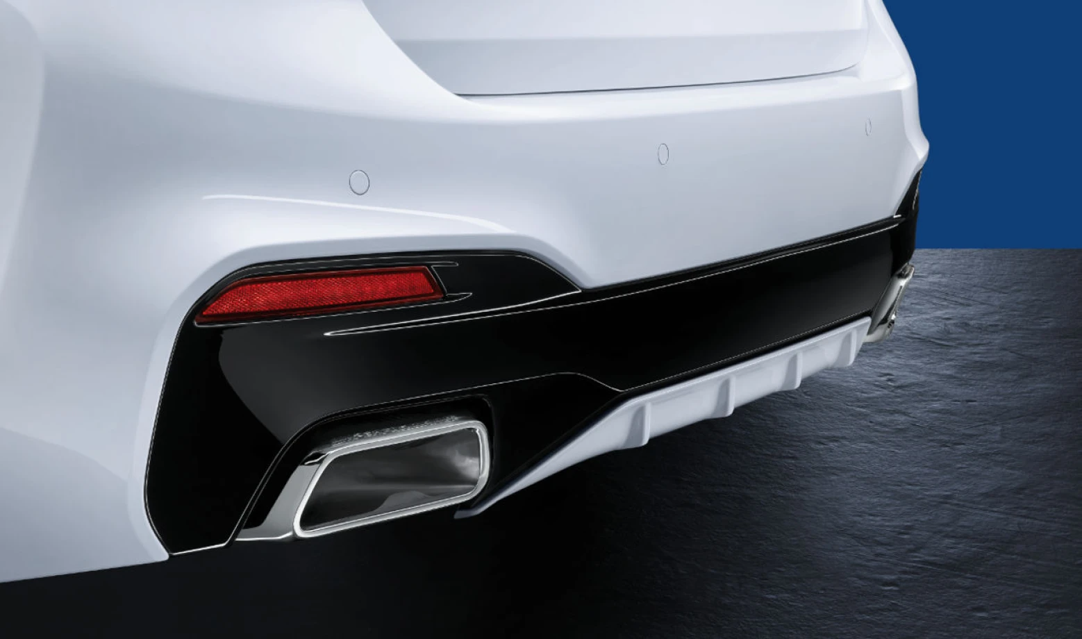 Задній дифузор BMW M Performance, матовий чорний