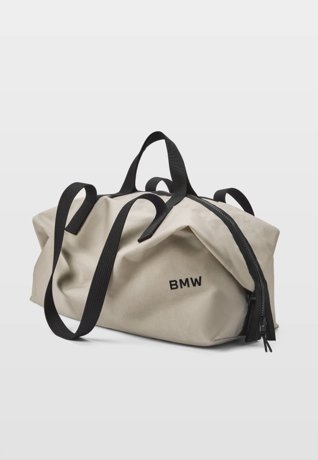 Сумка спортивна BMW, 35л, бежева